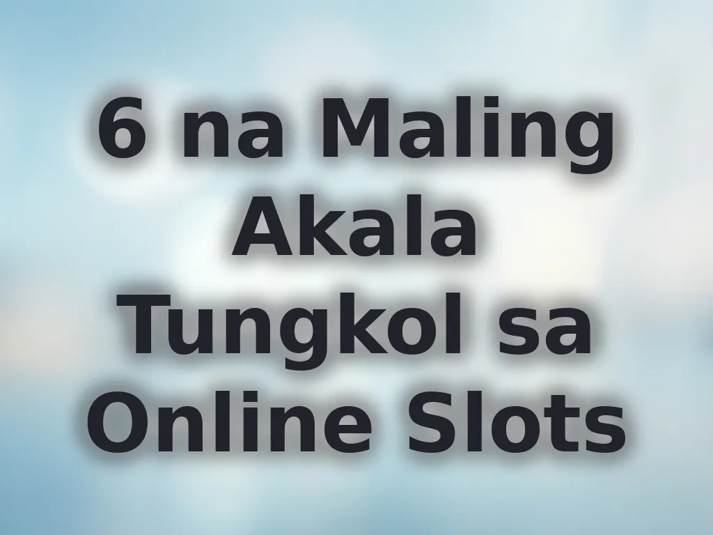 Slot machine myths